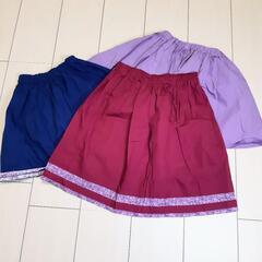 🍁❄️130㌢ 子供服👧 下『USED』の画像