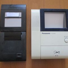 【値下げ】パナソニック　白黒テレビドアホン　VL-V411