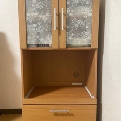【お譲り先確定しました🙏🏻】食器棚(単身or二人暮らし用)