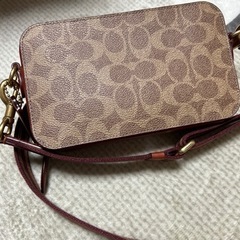 coachショルダーバッグ　ポーチ付き　お値下げしました！の画像