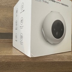 【未使用】SwitchBot　屋外カメラ（箱一部潰れあり）の画像