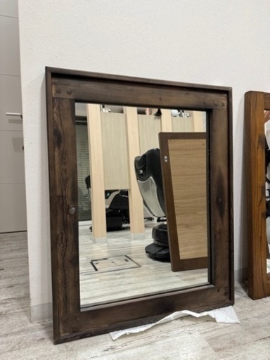 美容理容室　鏡　壁掛け