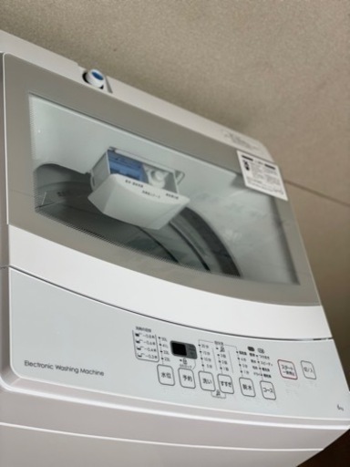 送料・設置込み　洗濯機　6kg NITORI 2019年