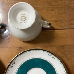 ナルミ　カップアンドソーサー　カレス　カップ＆ソーサー　ボーンチャイナ　薔薇の画像