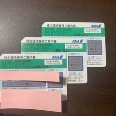ANA 株主優待券　1枚