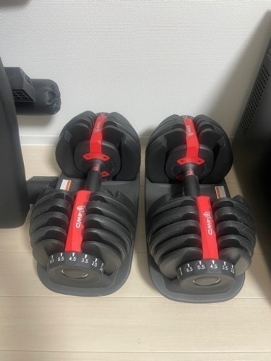 【中古美品】可変式ダンベル24キロ　2つ