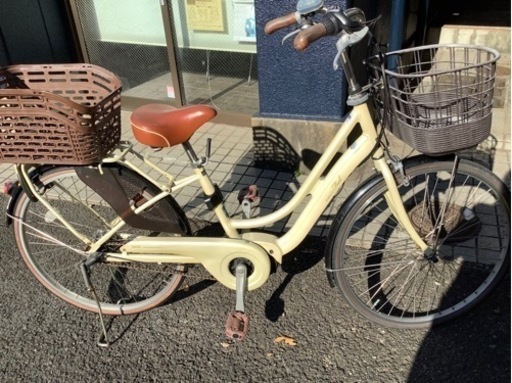 26インチ電動アシスト自転車エナシスフィール専門店洗車5000円済み