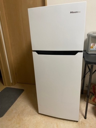 冷蔵庫 HISENSE 120L 2019年製 美品 一人暮らしにピッタリ♪