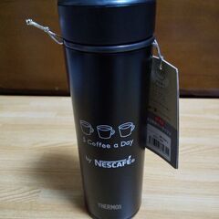【新品&非売品】サーモスネスカフェオリジナルステンレス製携帯用まほうびんの画像