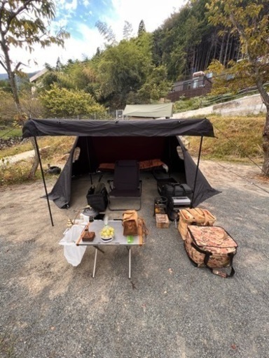 ドラソール　パップ風テント