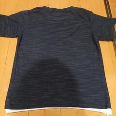 メンズTシャツ　ネイビー　Lサイズの画像