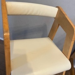 子供 ハイチェア 2個セットの画像