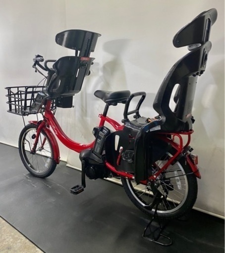 関東全域送料無料　業界最長12ヶ月保証　電動自転車　ヤマハ　パスバビーアン　新型　20インチ 12.8ah パワフル　赤