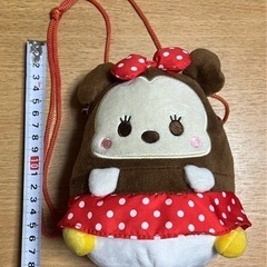 ★未使用★ Disney ミニー ぬいぐるみポシェット
