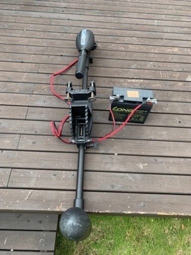 ハイガー産業　電動エレキモーター　バッテリー　充電器　予備バッテリー