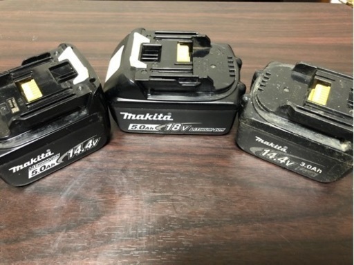 マキタ　バッテリー3個　ブロアー　掃除機