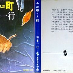 【文庫人気古本】清水一行「小説　兜(しま)町(第9刷)」・・・持てる情熱の凡てを相場の賭けた男の半生・・・の画像