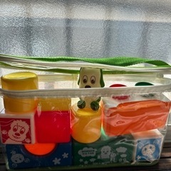 🎀おまけ付⭐️いないいないばあ　わんわん　うーたん　積み木　わんわん被り物手袋　空気車の画像
