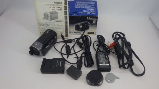 パナソニック デジタルハイビジョンビデオカメラ TM90 内蔵メモリー64GB (中古品)