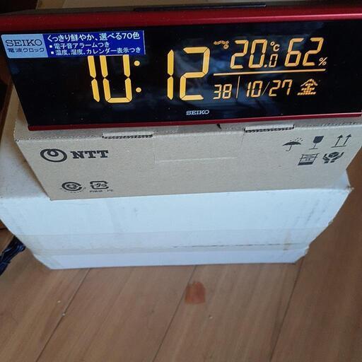 SEIKO電波置時計