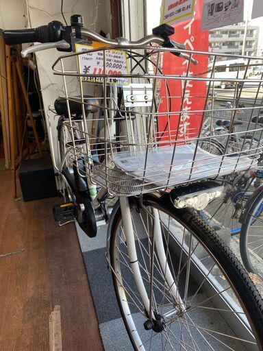 リサイクルショップどりーむ天保山店　No.940　電動アシスト付き自転車！定価14.8万円！ほぼ新品！早い者勝ち！