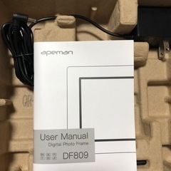 デジタルフォトフレーム　apeman DF809 の画像