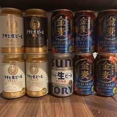 ビール10本+チューハイなど16本の画像