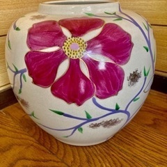 清水焼　壺　花器　花生け　伝統工芸
