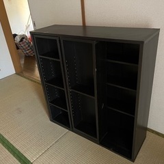 スライド式本棚
