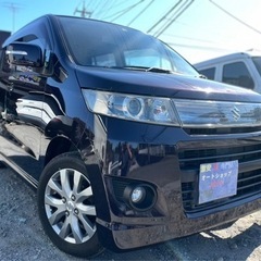 ★支払い総額17.8万円★販売店保証付き♪スズキ ワゴンR スティングレーリミテッド 内外装良好！機関良好♪テレビナビETC スマートキー とても綺麗な一台です♪おすすめの一台です♪の画像
