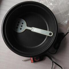 値下げ　電気グリル鍋