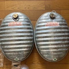 レトロな湯たんぽ(大)2個