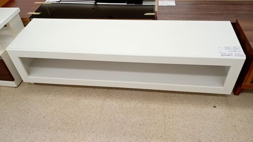 ★ジモティ割あり★  テレビ台 白 H40×D45×W160.5 クリーニング済み TJ2542
