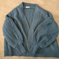 【試着のみ】ANAPバルーン袖カーディガン