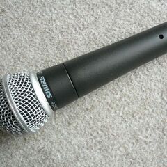 ＊値下げしました。9.000円→8.000円＊SHURE ( シュア ) / SM58 ダイナミックマイク（美品）スイッチ無しタイプです。の画像
