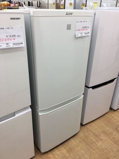 ★ジモティ割あり★ MITSUBISHI 三菱　ミツビシ冷蔵庫  146L 17年製 動作確認／クリーニング済み SJ3774