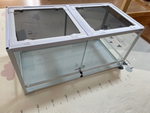 小動物、爬虫類にケージに！パンテオン　ホワイト　ＷＨ９０４５