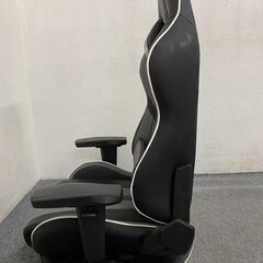 AKRACING/エーケーレーシング ゲーミングチェア 極坐 V2 グレー eスポーツ リモートワーク PUレザー 椅子 中古家具 店頭引取歓迎 R7650の画像