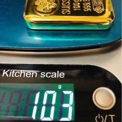 ゴールドバー CREDIT SWISS 100g スイス銀行  スイスクレジット インゴット 24金  24K Gold コイン コレクション 非磁性の画像