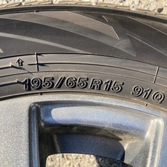 195/65/15 スタッドレス　ZRR80、Voxy Noahなどの画像