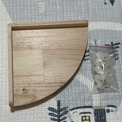 小動物用　木製ステージ、かじり木など