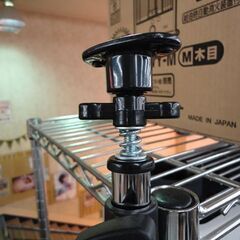 山善 突っ張り パーテーション ② (ワイヤータイプ) 幅90cm ブラック×シルバー  壁掛け 収納 壁面収納 天井 間仕切り 西岡店の画像