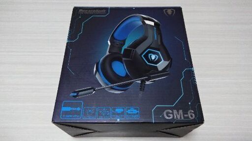 ヘッドフォン Beexcellent  PRO GAMING HEADSET   GM-6