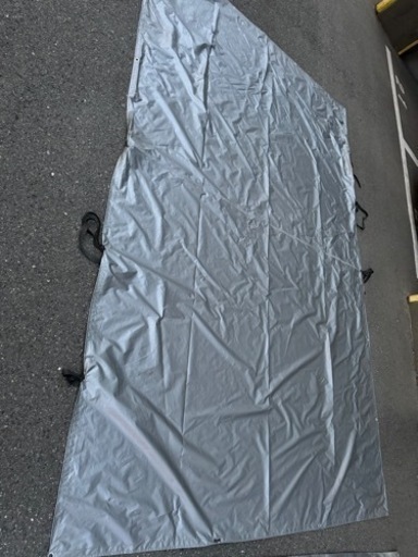 トラック　荷台シート　シルバー