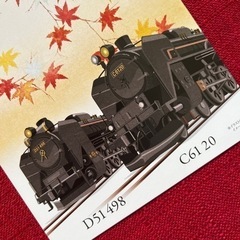 ＳＬ記念乗車証　ポストカード✖️５枚・2012.10〜11 秋バージョンの画像