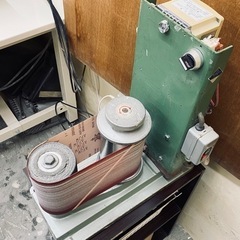 スポンジサンダー　200V 小阪精機　EF-600型　替えベルト70枚付き