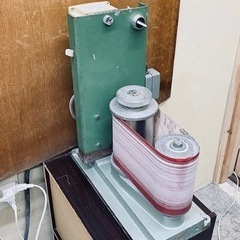 スポンジサンダー　200V 小阪精機　EF-600型　替えベルト70枚付き