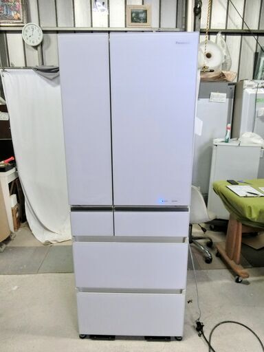 Panasonic パナソニック ノンフロン冷凍冷蔵庫 NR-F552XPV-X 551L 2017年製 6ドア 観音開き