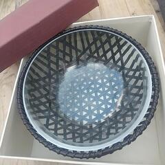 ガラスのボウルとザル