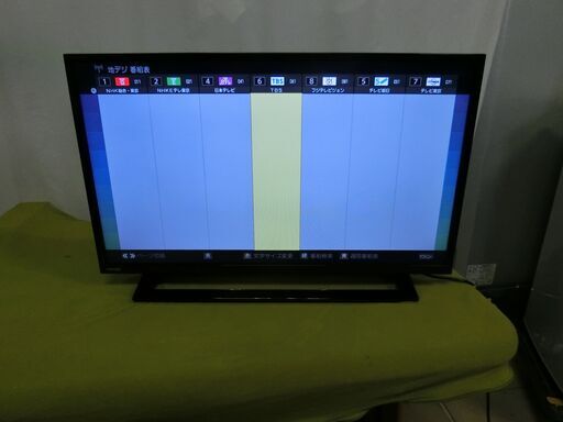 (売約済み)東芝 REGZA レグザ 32V型ハイビジョン液晶テレビ 32S22 2019年製 リモコン